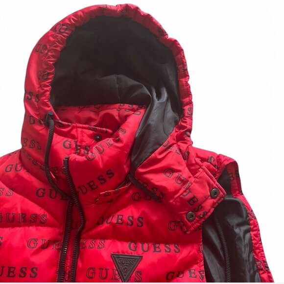 GUESS PUFFER VEST - Picture 2 of 4